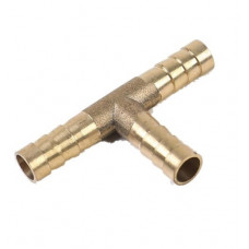 Трубка соединительная тройная латунная 10мм х 10мм х 10мм литейная 1628Б (000025463)