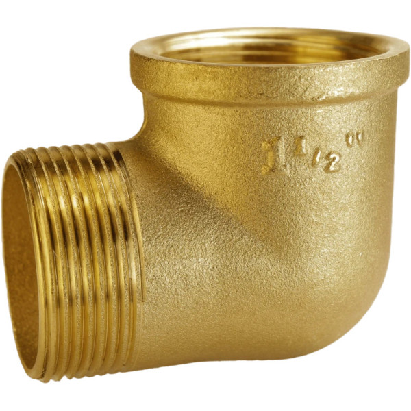 Кутник латунний 1 1/2″ВР х 1 1/2″ЗР ливарний А0137А VA (000026545)