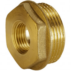 Футорка латунная 1 1/4″НР х 1/2″ВР штампованная А0710А VA (000026556)