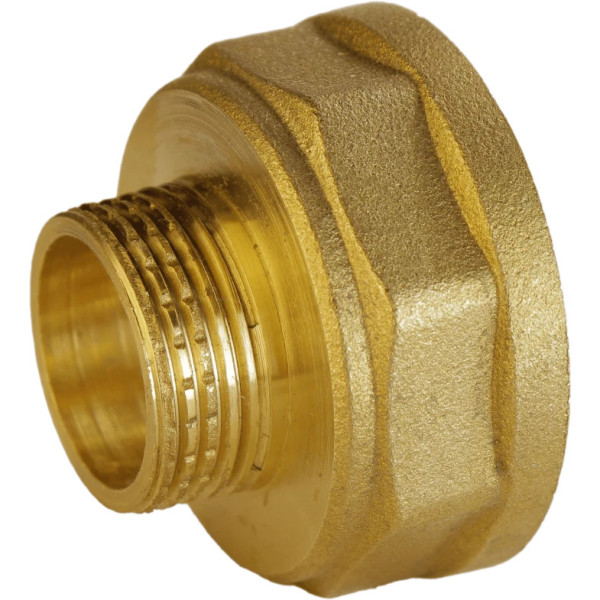 Переходник редукционный латунный 1 1/4″ВР х 1/2″НР штампованный А0620А VA (000026560)