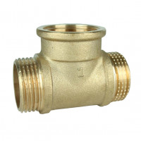 Трійник латунний 1″ЗР х 1″ВР х 1″ЗР штампований А0274А VA (000027716)