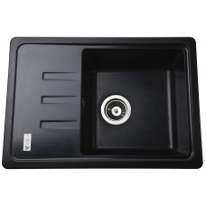 Гранитная мойка Mira MONTI черный 620 х 435 мм (000028784)