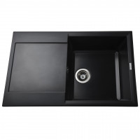 Гранитная мойка Mira KONIA черный 790 х 500 мм (000028785)