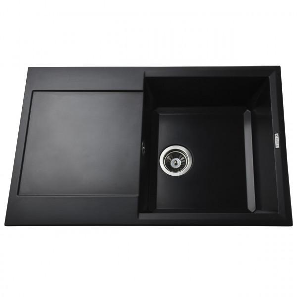Гранитная мойка Mira KONIA черный 790 х 500 мм (000028785)