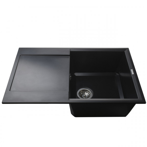 Гранитная мойка Mira KONIA черный 790 х 500 мм (000028785)