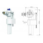 Клапан заполнения SIAMP Brio 751-1/2L (000031810)
