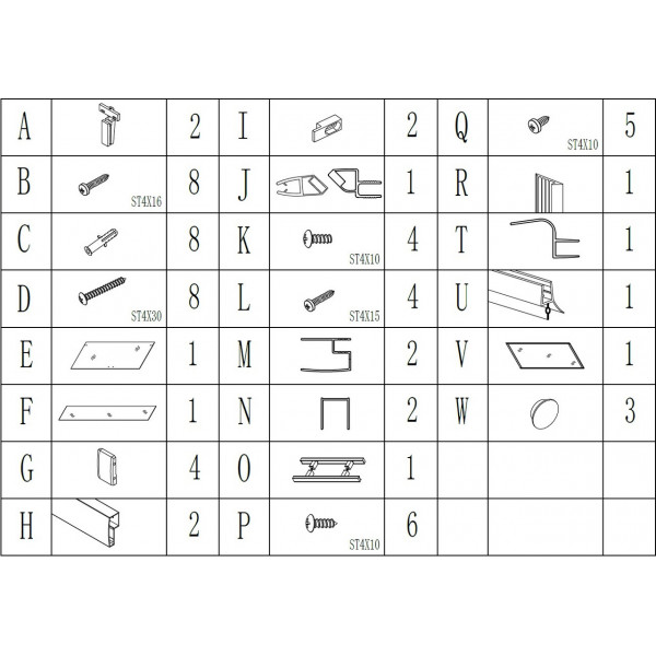 Душевая квадратная кабина без поддона MORAVA N90FS BRAVO (1уп.) (000028401)