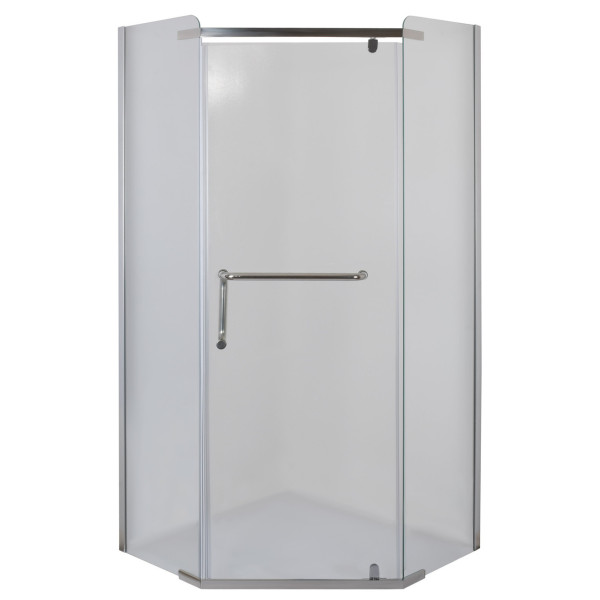 Душевая пятиугольная кабина без поддона RABA N90FS BRAVO (1уп.) (000028404)