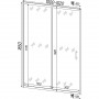 Душевые двери TORMES 100FS BRAVO (2уп.) (000028826)