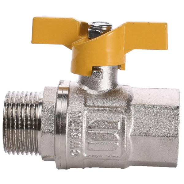 Кран шаровый прямой SELBA 1″ НВ ЖБ SL1508 (000009637)