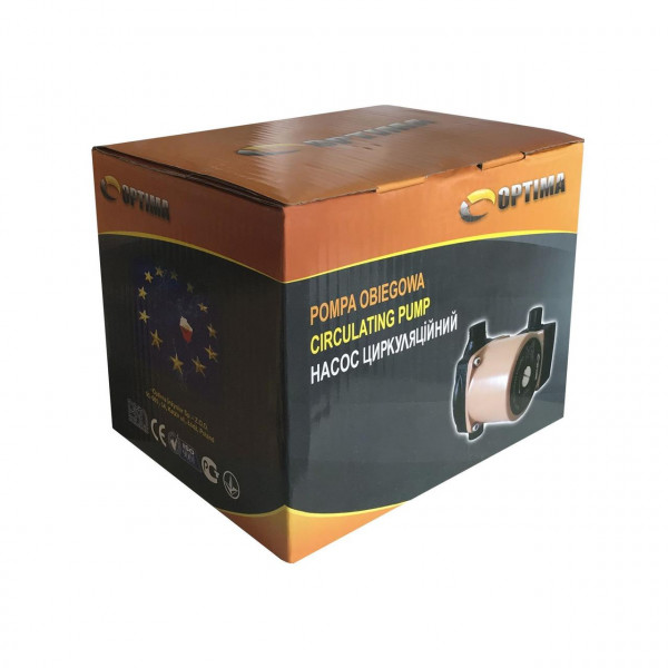 Насос циркуляционный Optima OP15-40 130мм + гайки, + кабель с вилкой! (000009084)
