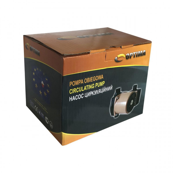 Насос циркуляционный Optima OP15-60 130мм + гайки, + кабель с вилкой! (000009085)