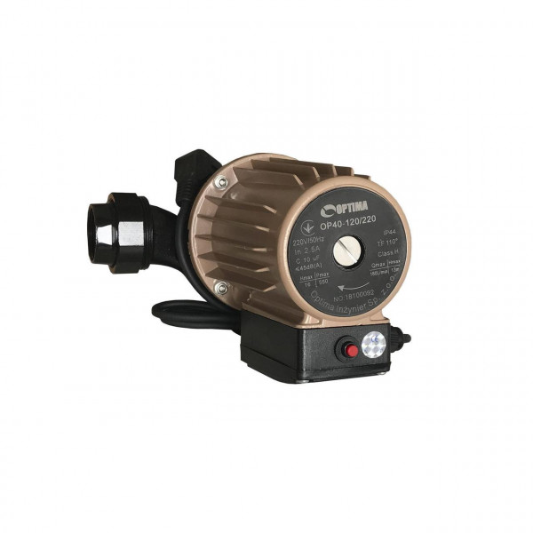 Насос циркуляционный Optima OP40-120 220мм + гайки, + кабель с вилкой! (000011556)