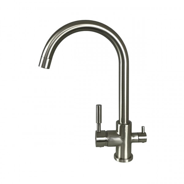 Смеситель для кухни под осмос Globus Lux LAZER GLLR-0333-8-StSTEEL (000012239)