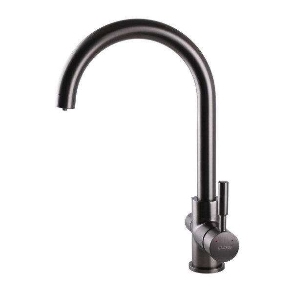 Смеситель для кухни под осмос Globus Lux LAZER GLLR-0333-11-GRAPHITE (000021917)