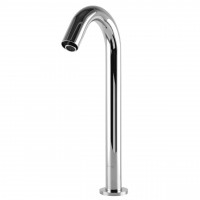 Монокран сенсорный для умывальника HOTEC 19.131C DC/AC,высота 330мм,с трансформатором,латунь (000019616)