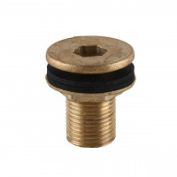 Врезка в бак 1/2″Н латунная LO332S OPTIMUM (000030921)