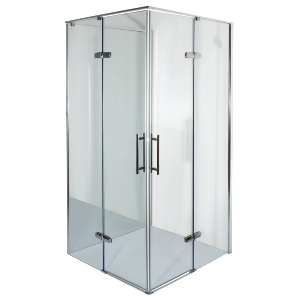 Душевая кабина квадратная без поддона от стены WDA N90TC BRAVO (2уп.) (000031311)