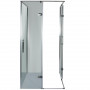Душевая кабина квадратная без поддона от стены WDA N90TC BRAVO (2уп.) (000031311)