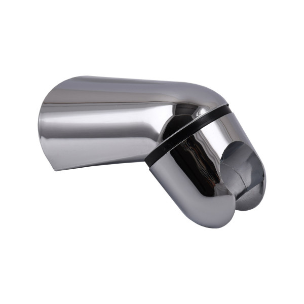 Кронштейн душової лійки TOPAZ NHK-005 пластик, поворотній, кутовий, хром (000031393)