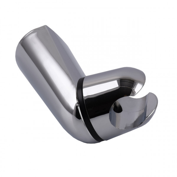 Кронштейн душової лійки TOPAZ NHK-005 пластик, поворотній, кутовий, хром (000031393)