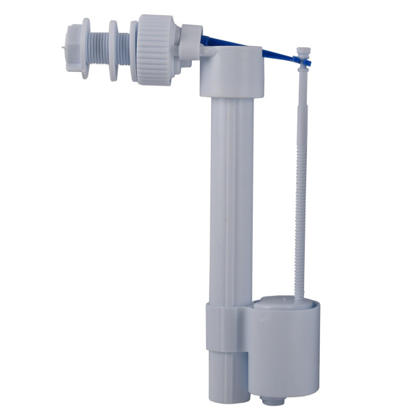 Клапан заполнения бачка унитаза OPTIMUM с боковым подключением и пластик. резьбой 1/2″ OPTI 0207 (000031456)