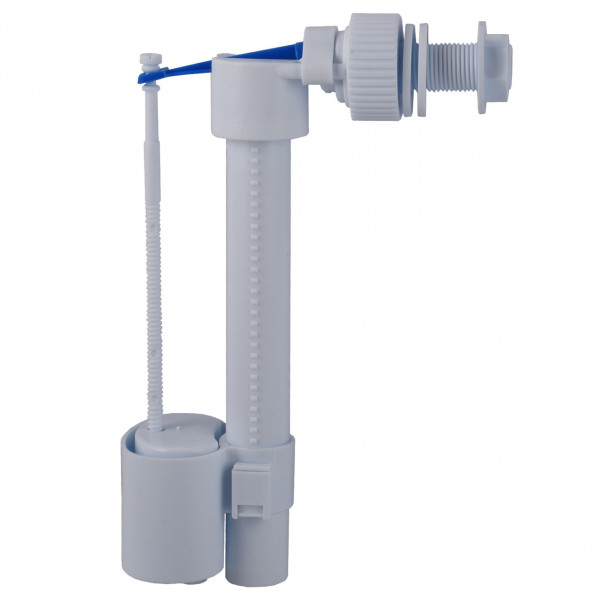 Клапан заполнения бачка унитаза OPTIMUM с боковым подключением и пластик. резьбой 1/2″ OPTI 0207 (000031456)