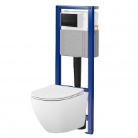 КОМПЛЕКТ С677 ІНСТАЛЯЦІЯ SYSTEM 40 MEХАН+ DESSE VORTEX з дюр сид LIFT+ кнопка PRESTO II чорна мат (000031971)