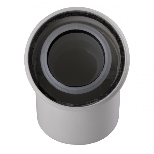 Колено 45 градусов, d=60/100 mm CE.00.30 C Конденсационное (000032015)