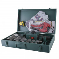 Паяльник PPR 1,6 кВт (в компл. ножницы,перчатки, рулетка) для ППР d20-63 (000003124)