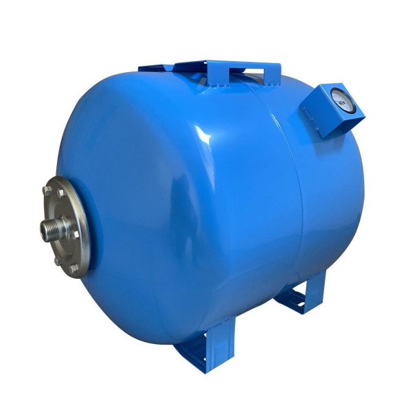 Гидроаккумулятор 80л VOLKS pumpe 10bar гор. (c манометром) (000009895)