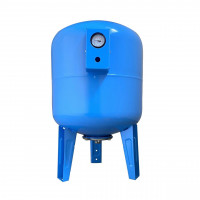 Гидроаккумулятор 80л VOLKS pumpe 10bar верт. (с манометром) (000009896)