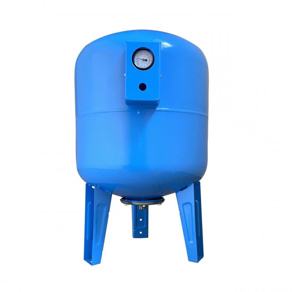 Гидроаккумулятор 80л VOLKS pumpe 10bar верт. (с манометром) (000009896)