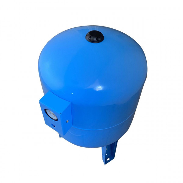 Гидроаккумулятор 80л VOLKS pumpe 10bar верт. (с манометром) (000009896)