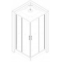 Душевой бокс квадратный NIDA L90FFS BRAVO (4уп.) (000029089)