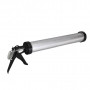 Пистолет шприц для герметика и затирки алюминиевый профессиональный 600 мл, усиленный корпус, точное нанесение (442066250)