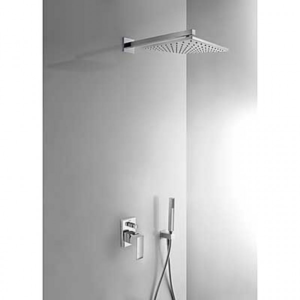 Душова система TRES CUADRO-TRES 106980 прихованного монтажу,два споживача,лійка 300*300мм Spain (000004871)