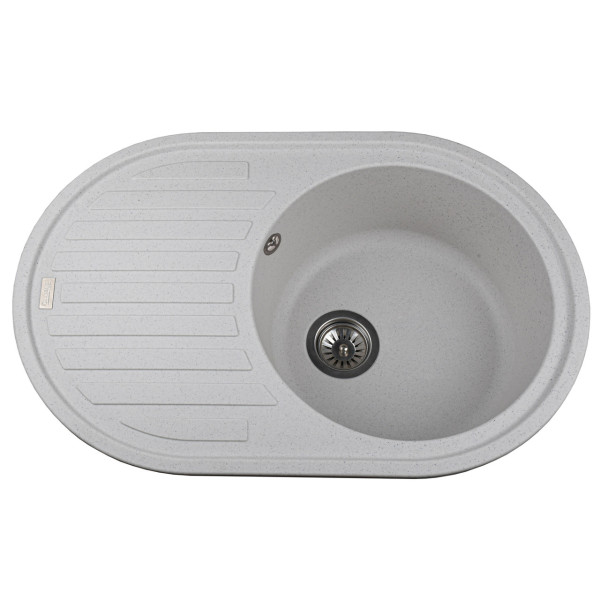 Гранітна мийка Globus Lux OHARA перлина 770х500мм (000022415)