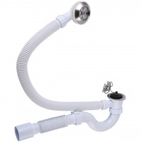 Сифон гибкий для ванной ″Волна″ В0110 SOLOPLAST (000027830)