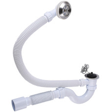 Сифон гибкий для ванной ″Волна″ В0110 SOLOPLAST (000027830)