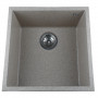 Гранитная мойка Globus Lux AMMER миндаль 440 х 440мм (000028706)