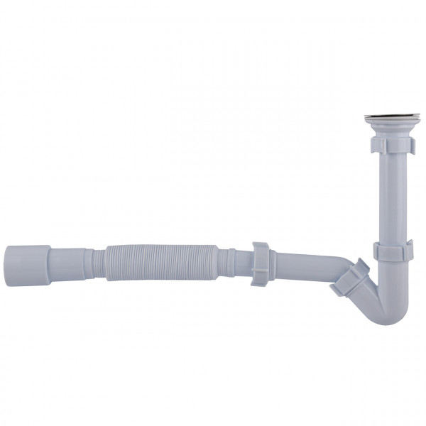 Сифон OPTIMUM для биде с резьбовым выпуском и гофротрубой 32 * 40/50 OPTI-18050 (000031803)