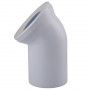 Колено OPTIMUM для унитаза 45 ° D110 пластик OPTI 31410/227 (000031819)