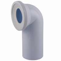 Колено OPTIMUM для унитаза 90° D110 пластик OPTI 41410/296 (000031820)
