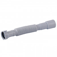 Гофротруба OPTIMUM з'єднувальна з накидною гайкою 1 1/4″*40/50 (310-650мм) OPTI-00025 (000031837)