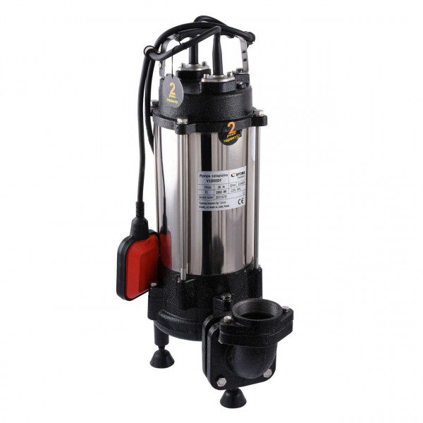 Насос фекальный с режущим механизмом Optima V1800 DF 1,8кВт (000017085)