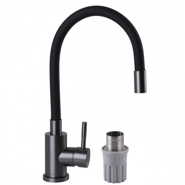 Смеситель для кухни Globus Lux ALPEN SBT1-203SB-GP (000026596)