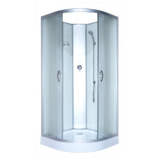Душевой бокс полукруглый без крыши DABIE L90MMS BRAVO (3уп.) (000031398)
