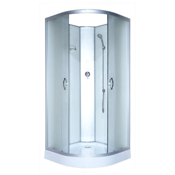 Душевой бокс полукруглый без крыши DABIE L90MMS BRAVO (3уп.) (000031398)