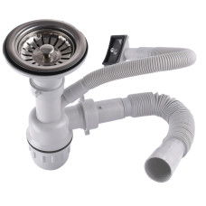 Сифон одинарный для мойки MIRA 1 1/2″х40 (000015361)